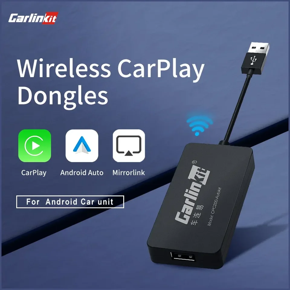 CarLinkit Wireless CarPlay Dongle Android Auto AI Box Mirrorlink Car Multimedia Player Bluetooth Auto Connect pre autá pre Android