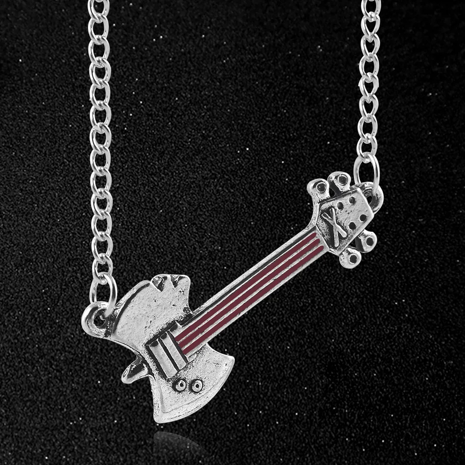 Cartoon Adventure Marceline Ax Bass náhrdelníka Postava prívesok Náhrdelník pre fanúšikov