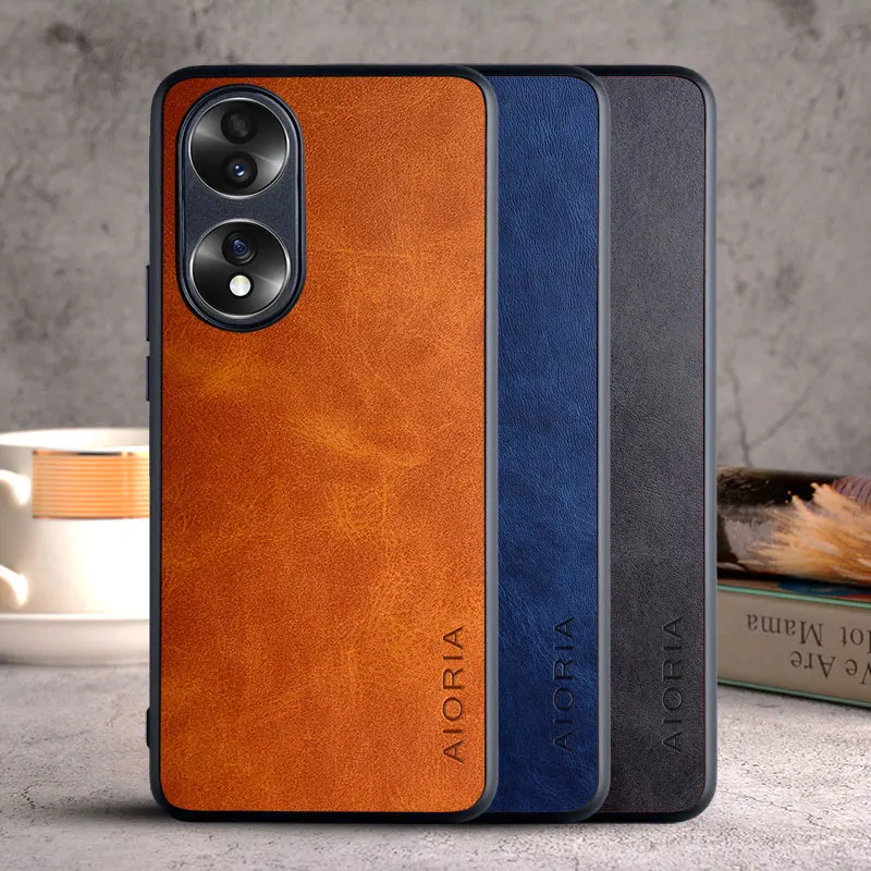 Case for Honor 70 5G Funda Luxury Vintage Leather Cover Cover Phone Coque pre Huawei Honor 70 CASE CAPA