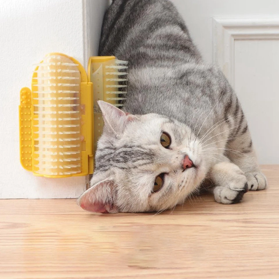 Cat Brush Corn Cats Masáž self groomer hrebeň nástenné kefy mačiatko mačiatko mačka na tvár Scratcher Masáž hrebeň pre domáce zvieratá dodávky starostlivosti o domáce zvieratá
