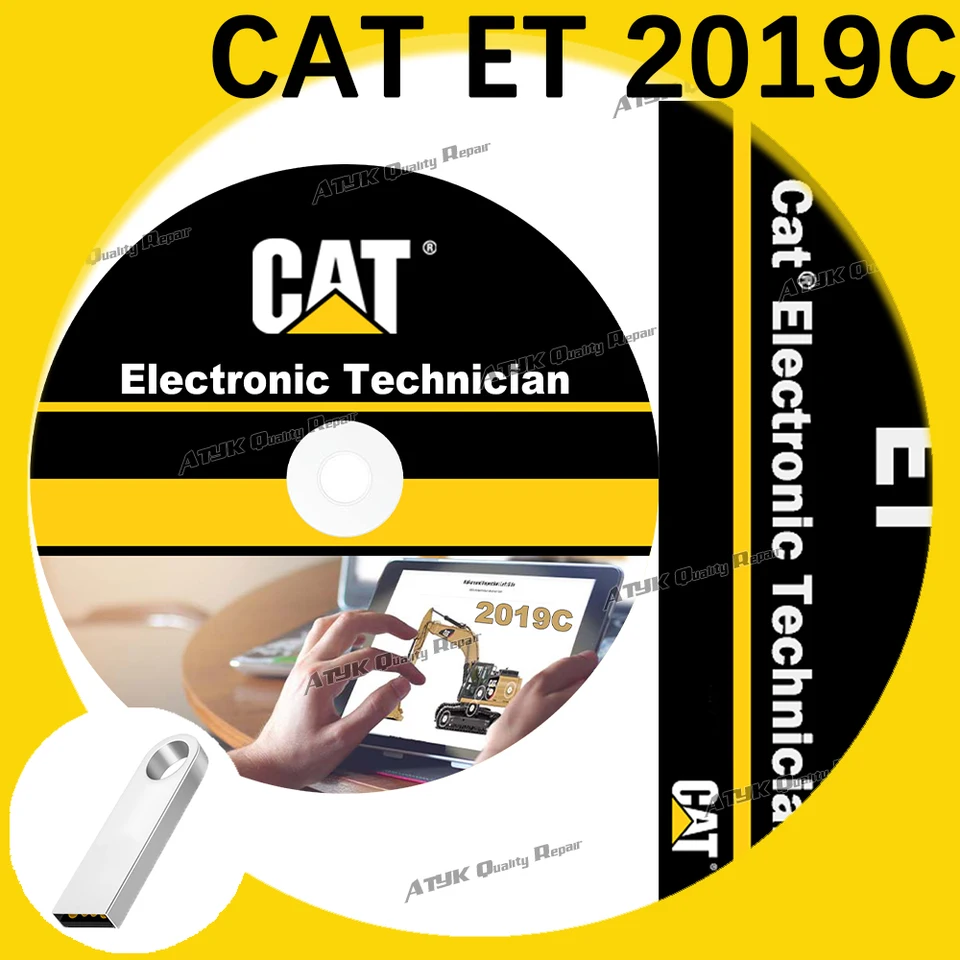 CAT Electronic Technician 2019c Scanning Tool Repair Interface Diagnostické rozhranie Cat et 2019c Oprava automobilu OBD2 ladenie skenerov