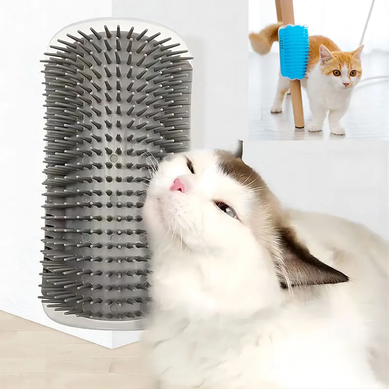 CAT kefka COMP CAT CAT CATNIP CAT WALL STERTA Rohový roh mačiek Masáž Self Groomer Comp Pet Brush Corn Cat Worder