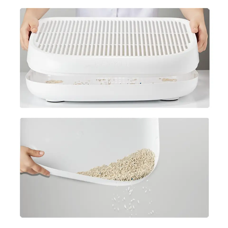 Cat Litter Ramp Cat Litter Rat Easy Clean ľahko Vstup pre mačky, podstielka mačiek