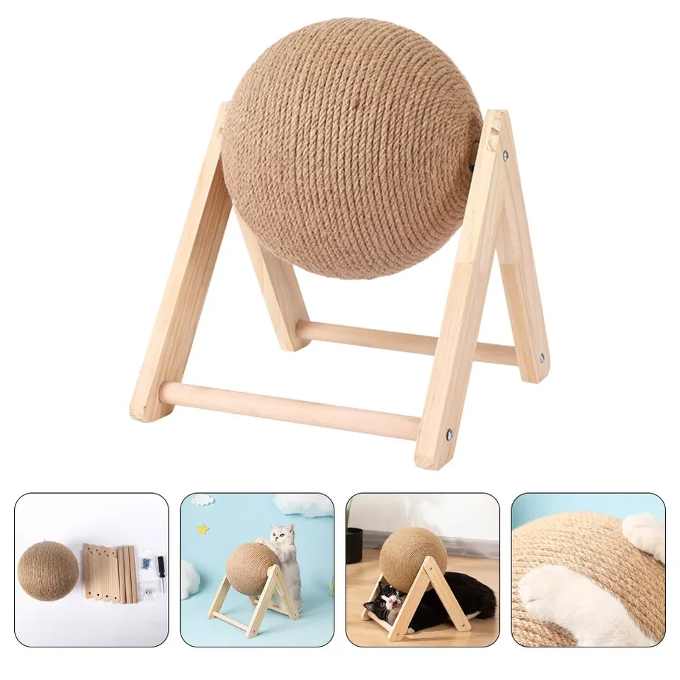 Cat Scratcher Toy Cat Scratching Ball Toy
