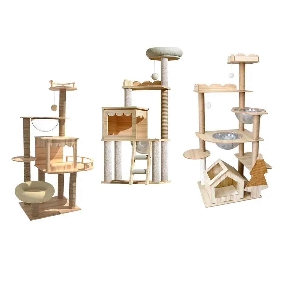 Cat Tree Tower odpočíva viacerých vrstiev mačiek Nábytok Nábytok vesmírny kapsula Chránka Multi vrstvy mačací posteľ mačička Hammock
