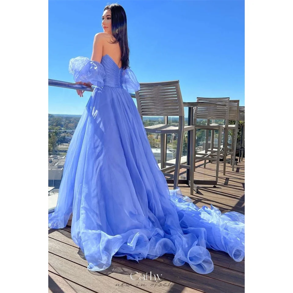 Cathy Lavender Chiffon Prom Dayses