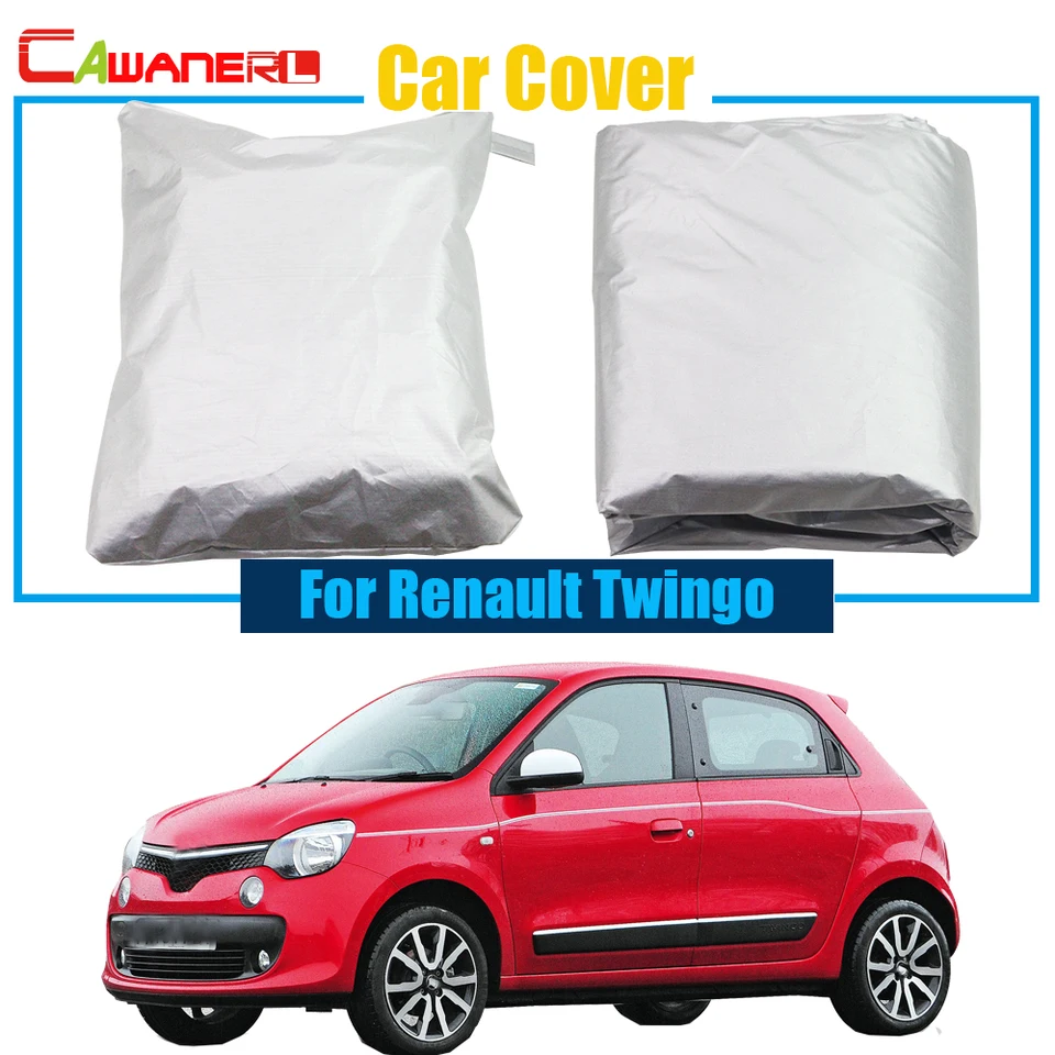 Cawanerl Full Auto Outdoor Rain Sun Snow Mrystá odolná voči zabráneniu UV anti krytu pre Renault Twingo