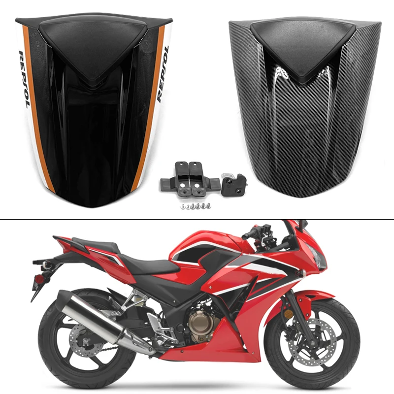 CBR300R CBR250R Motocykel Zadný spolujazdca COWL SEAT SEAT Kryt kabíny CBR250 R FIT FOR pre HONDA CBR 300R 2013-2018 CBR300F diely
