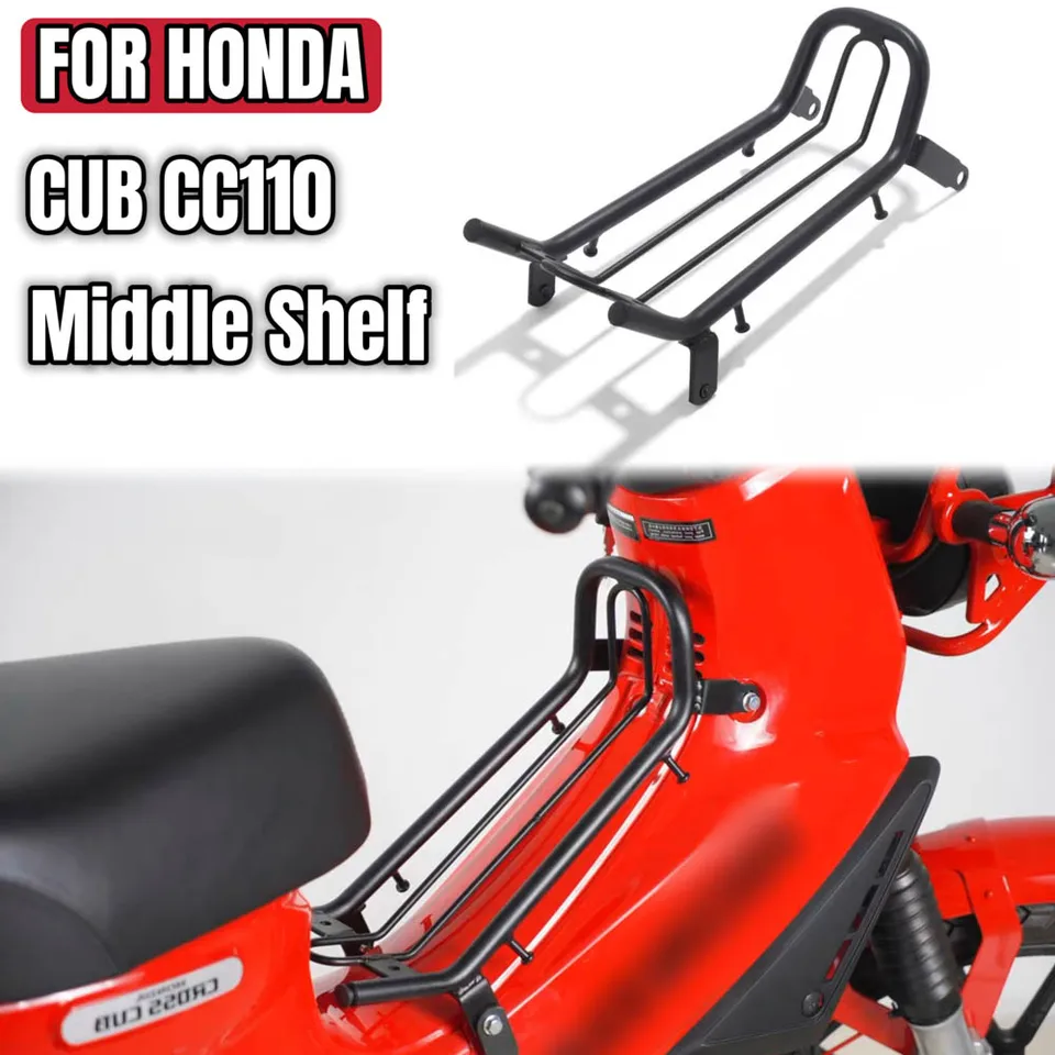 CC110 Motocyklové príslušenstvo pre Honda Cub CC 110 Stredový nosič strednej poličky