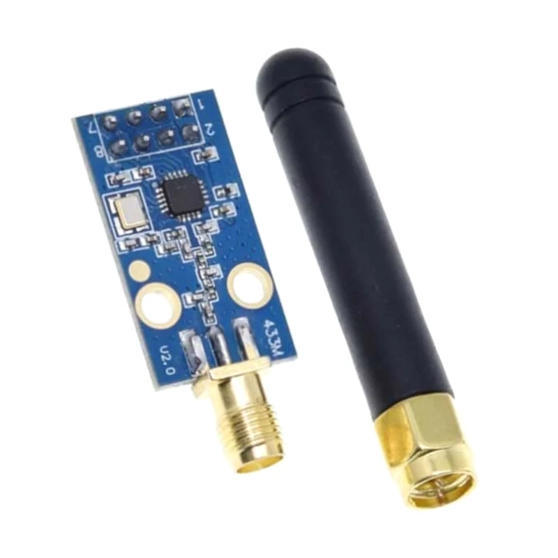 CC1101 Anténa 433 MHz RF bezdrôtový modul s anténou pre diaľkové komunikačné projekty