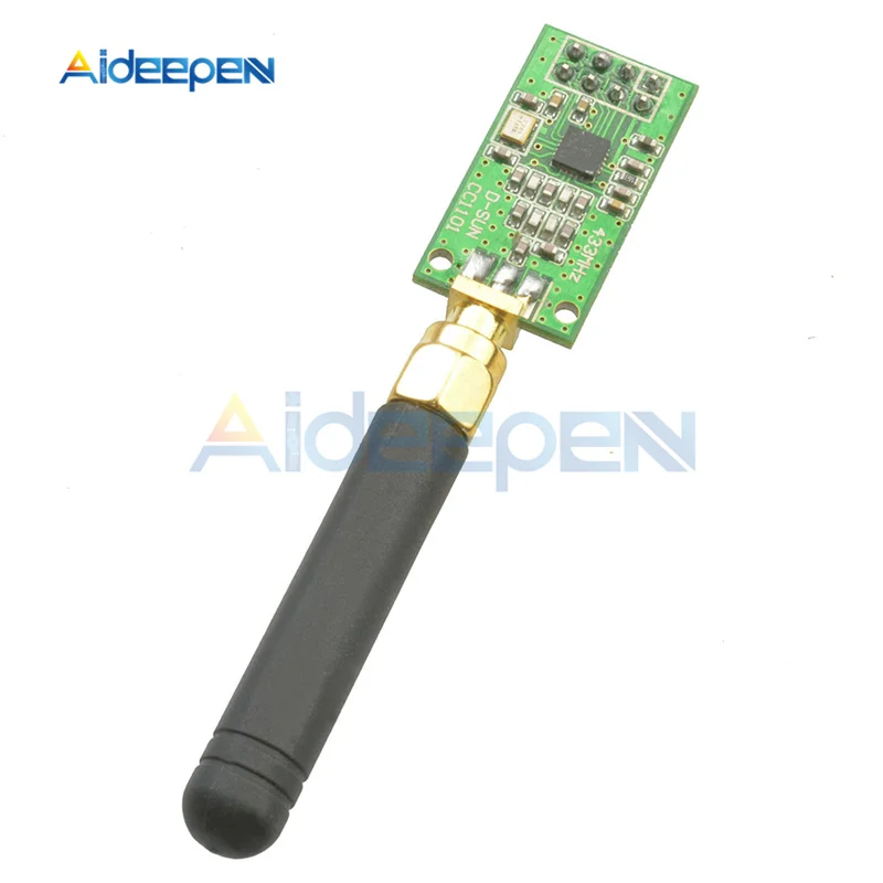 CC1101 Wireless RF Transceiver doska 315/433/868/915MHz SMA Anténa bezdrôtového modulu 1,8-3,6 V 30MA GFSK MSK Modulácia MSK