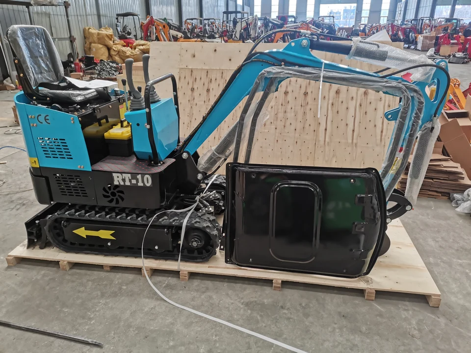CE EPA Kubota Motor Farm Multifunkcia 1ton 2ton Mini Digger Small Bagger Excavator