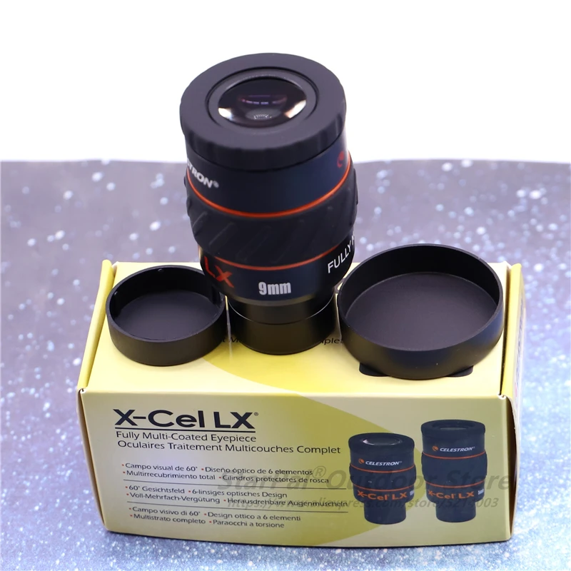 Celestron X-Cel LX 9 mm okuláre