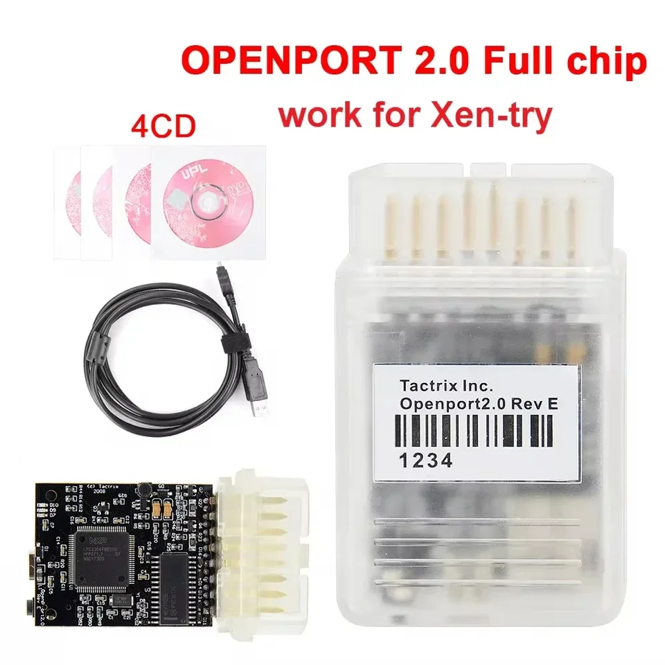 Celý čip Openport 2.0 ECU Flash Open Port 2 Nastavenie čipu OBDII OBD 2 Mercedes Benz J2534 Automobilový diagnostický nástroj skener