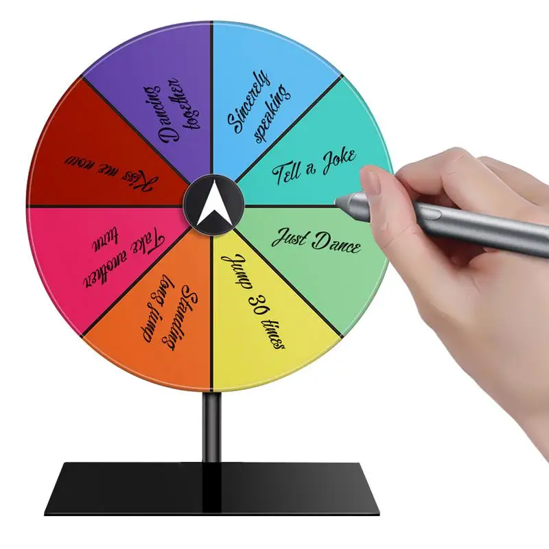 Cena suché vymazanie spinner spinner hry Color ruleta koleso editovateľné spinové koliesko
