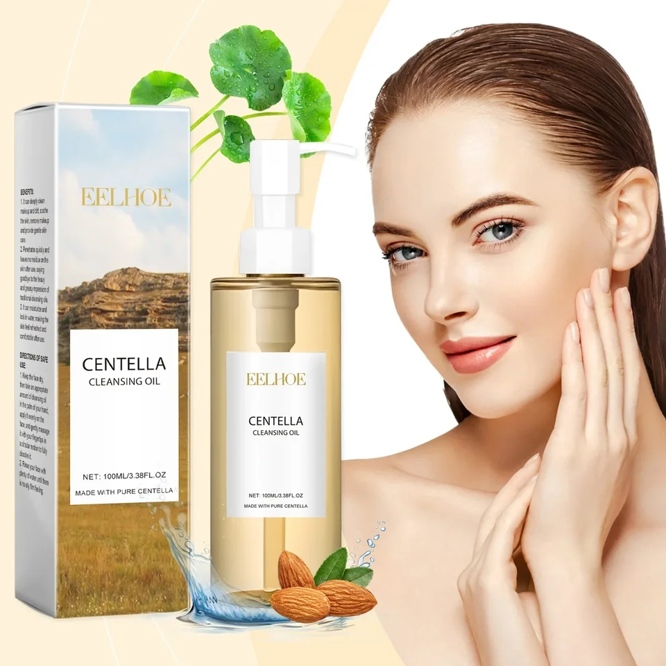 Centella čistiaci olejový make -up Remover zvlhčujúci osviežujúci jemný čistiaci tvár hlboký čistiaci olej hydratačný starostlivosť o pleť 100 ml