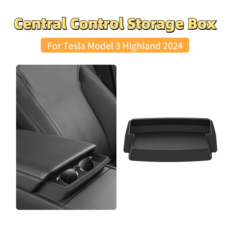 Central Control Storage Box pre Tesla Model 3 Highland 2024