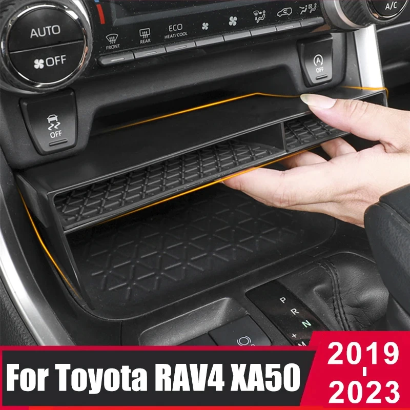 Centrum automobilu Console Storage Box Storage Box Center Console Držiak podnos pre Toyota RAV4 2019 2020 2021 2022 2023 Automatické príslušenstvo
