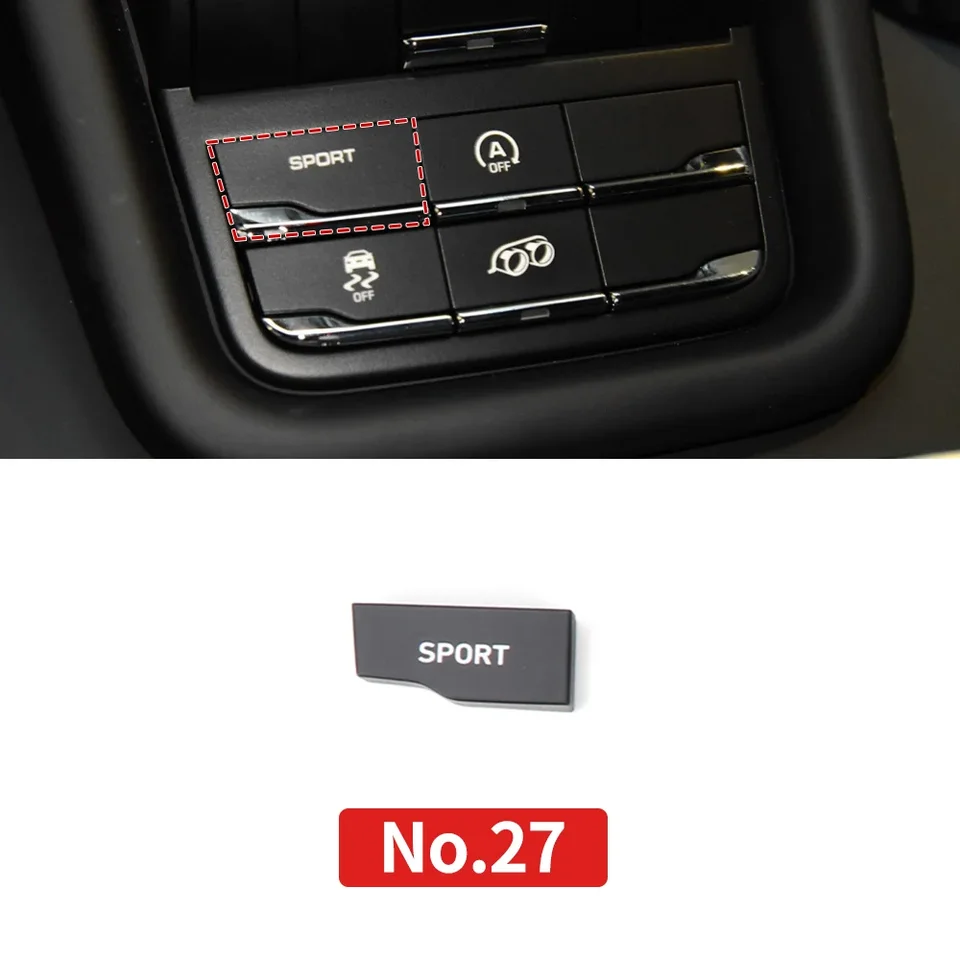 Centrum Centra Console Drive Režim Traction Control Multi Switch Sports Tlačidlo pre Porsche Cayenne 7p5 2010-2018 7p5927127