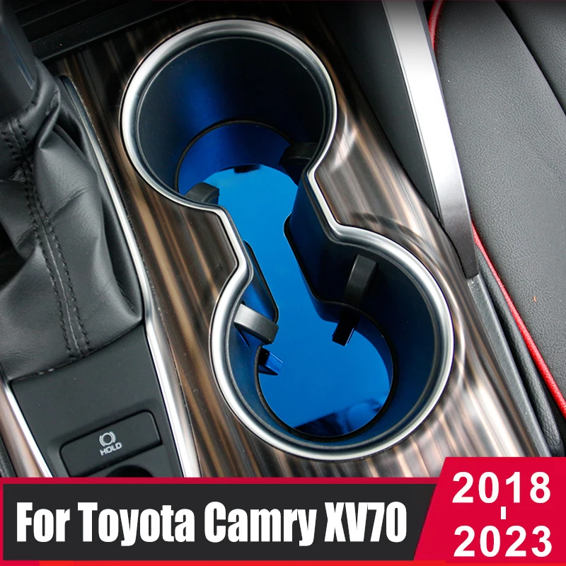 Centrálna konzola Vodná voda držiak na fľašu držiak na fľašu, ktorá nie je skĺznutá rohož pre Toyota Camry 70 xv70 2018 2019 2020 2021 2022 2023 Príslušenstvo