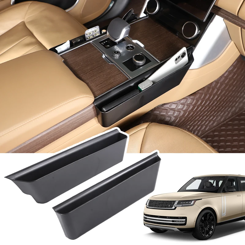 Centrálna konzolová rada prevodovky Shift Panel Panel Side Storage Box Telefón pre Land Rover Range Rover Sport 2023+ Automatické príslušenstvo