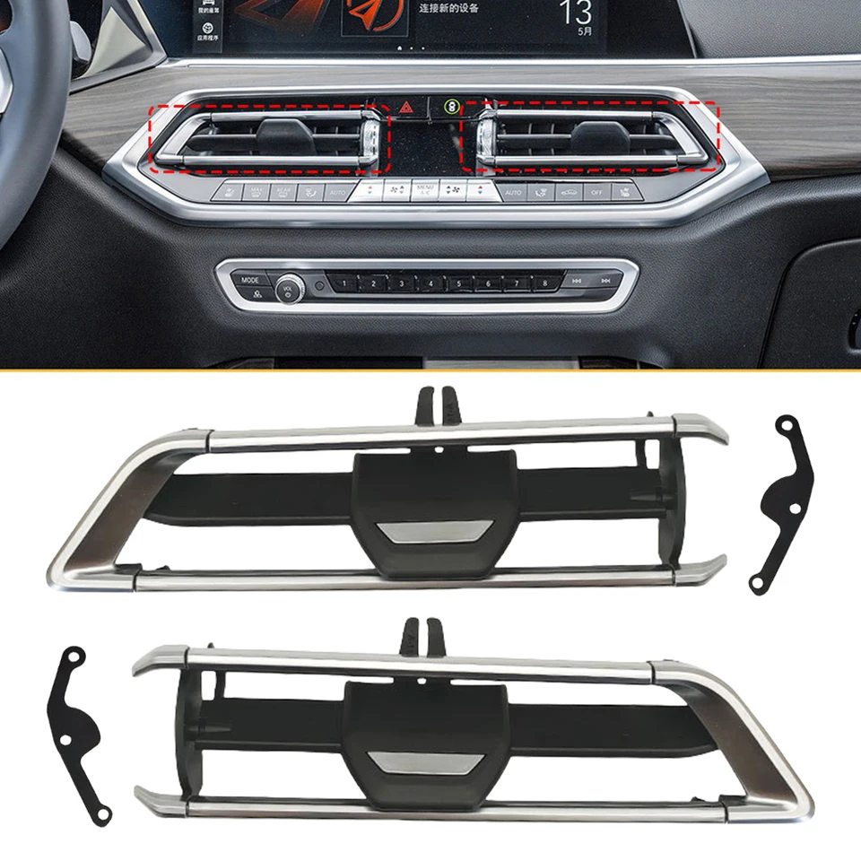 Centrálna striedavá klimatizácia AC Vent Grille Opravy súpravy na opravu 64119458541 OE 64119458541 pre BMW X5 X6 X7 G05 G06 G07