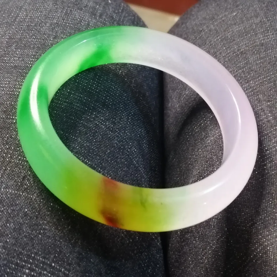 Certifikované jade náramky šperky čisté prírodné jadeitové náramky Prírodné elegantné trikolor ženy jade náramok priateľka mama darčeky