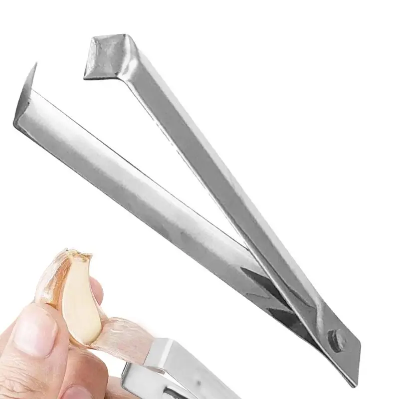 Cesnak Odlúpanie Nástroj na odstraňovanie kože Tweezer cesnakové šupky Clips kuchynské gadgety Pohodlné cesnakové pinzety pre gadgety rybích kostí