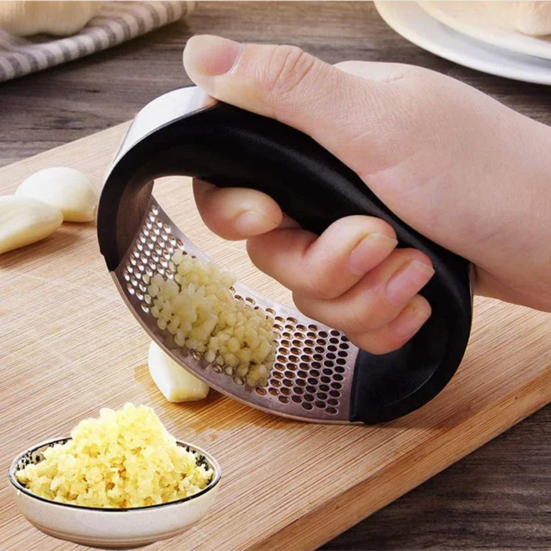 Cesnak Press Manual Cesnak kašed z nehrdzavejúcej ocele cesnak Mincer sekanie cesnakových kuchynských gadgetov cesnakovo