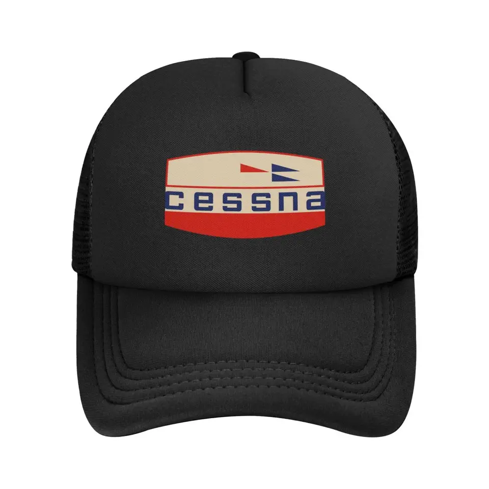 Cessna Aviation Aeronautics Mesh Baseball Caps Snapback módne baseballové klobúky priedušné neformálne kasquette vonkajšie unisex
