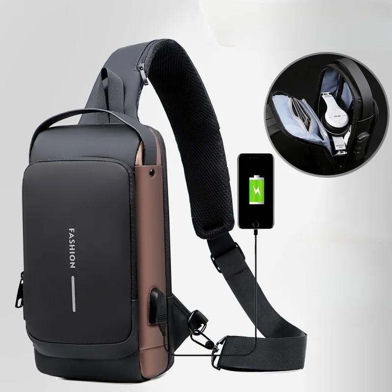 Cestovná taška na praky balenie Messenger Pack Bath Taška pre mužskú módu Multifunkčná taška na rameno Crossbody na ramene