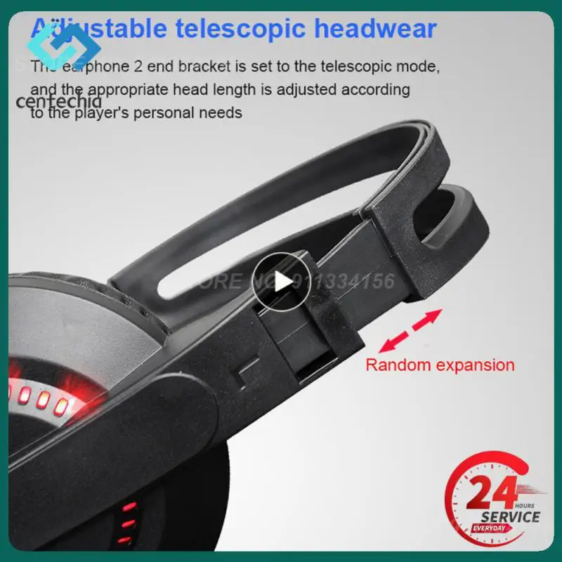 Cez uší slúchadlá Čierne basy s mikrofónom nastaviteľnou jednotkou 40 mm pre inteligentný telefón PC PC PC Herotery Headset