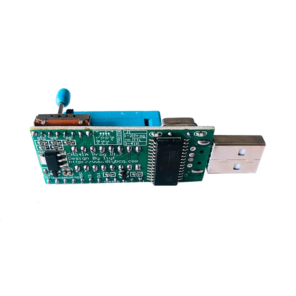 CH341A programátor V1.7 1,8 V úroveň posunu W25Q64FW W25Q128FW GD25LQ64