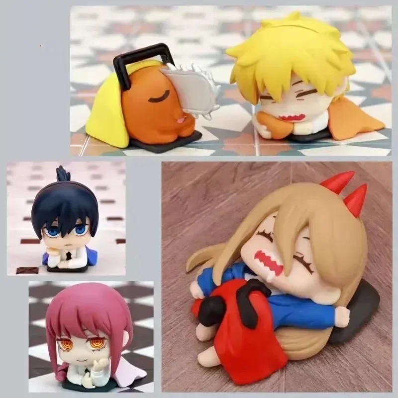 Chainsaw Man Denji postava spiace aki dekorácie kawaii akcia figurína Power staue anime stolové dekorácie DARK DOSPORY ORNAMENT