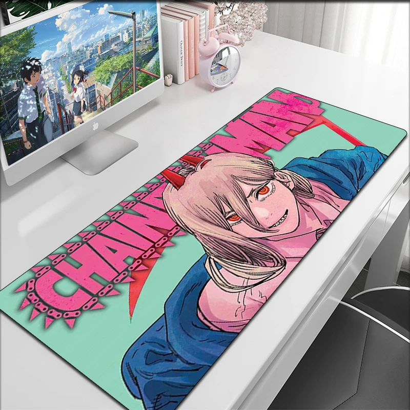 Chainsaw Man MousePad XXL počítačové príslušenstvo Gaming Mouse Pad Office Pads