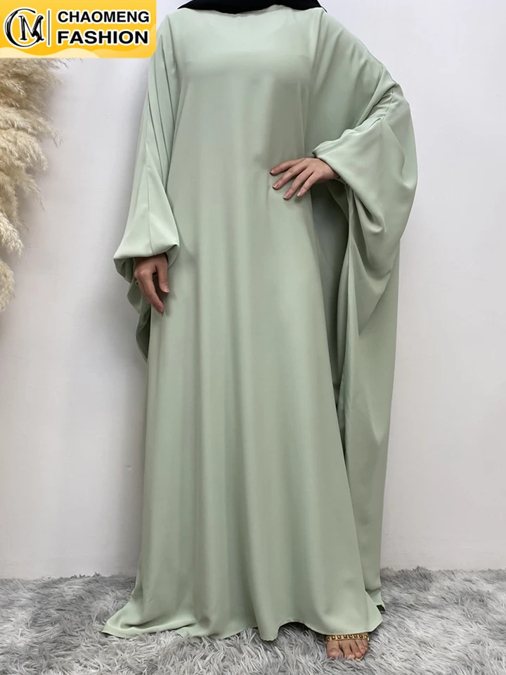 Chaomeng Ramadan Dubai Abayas pre ženy hidžáb šaty Turecko kaftan Islam odev MUSULMAN de Modest Modest Robe Caftan Marocain