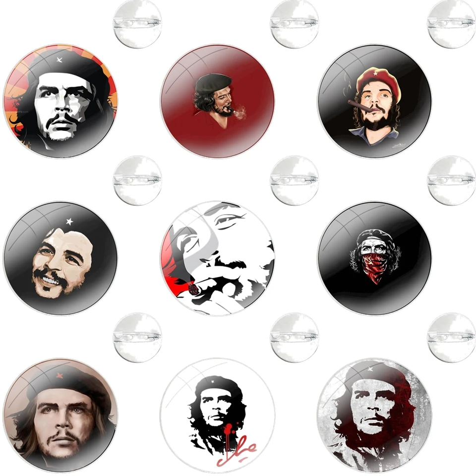 Che guevara piny odznak kovové brošne na darček na dekoráciu batohu