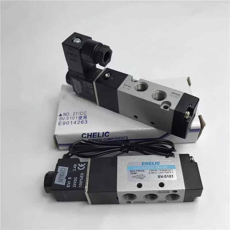 Chelilic solenoidný ventil SV-6102 SV5101 SV5201 SV6202 AC220V DC24V