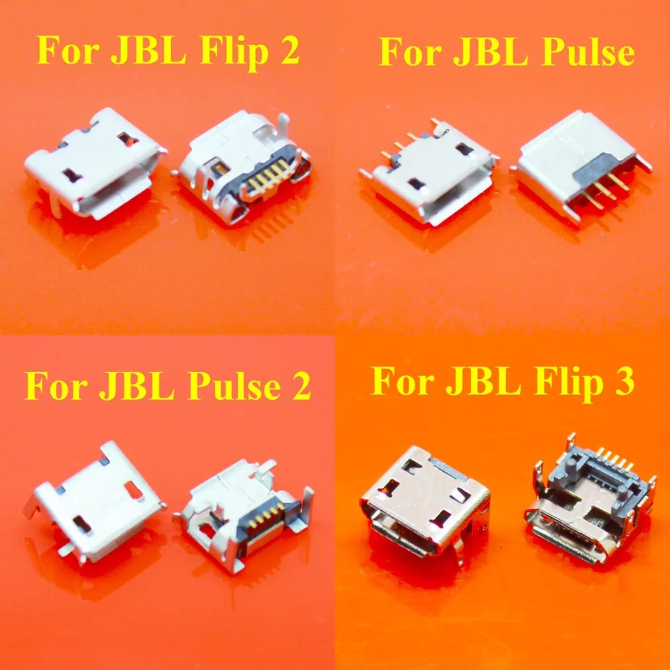 Chenghaoran 1ks pre JBL Flip 3 2 Pulse 2 Bluetooth reproduktor Micro USB Jack Jack Dock nabíjací port