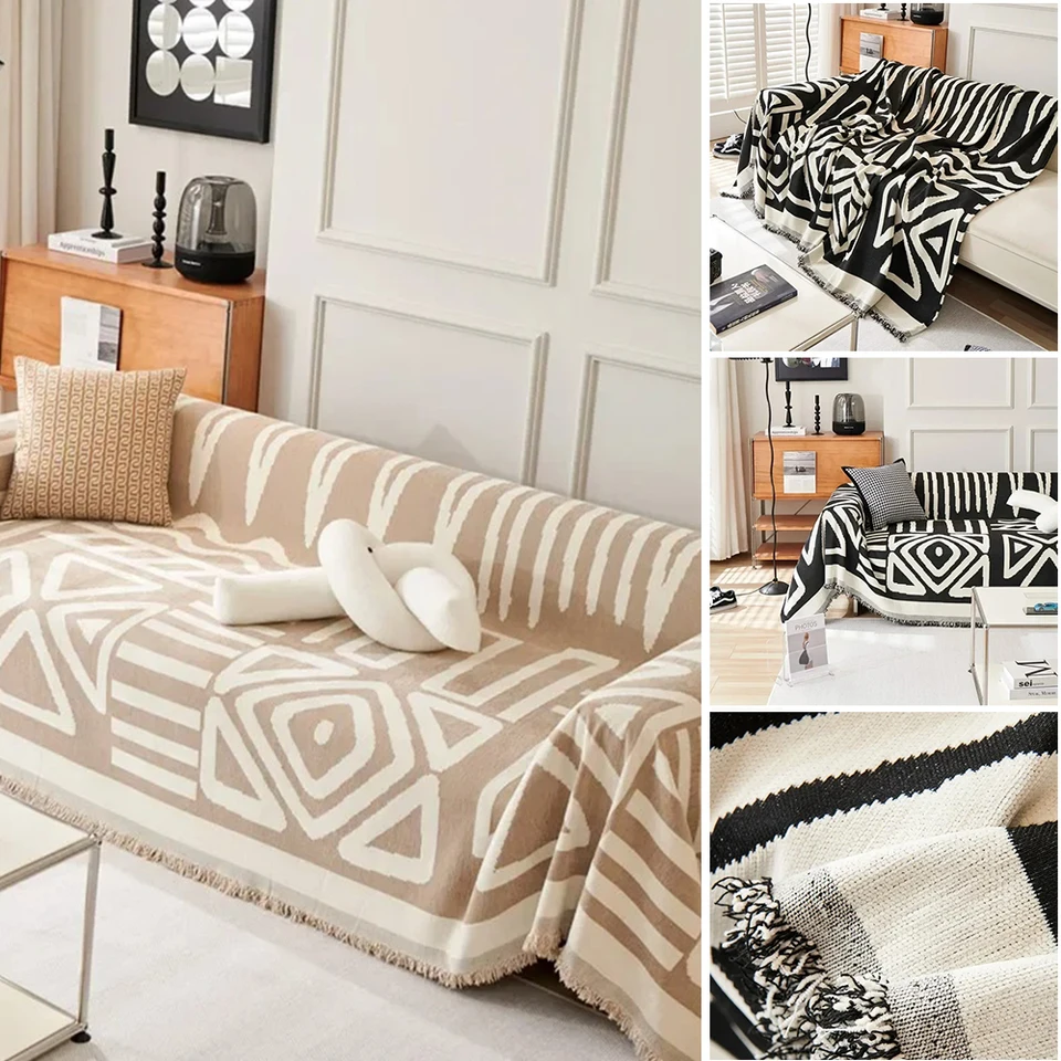 Chenille tkanina Sofa Cover Handric Nordic Wind and Sand Hair Cover Cover Cover Cover Universal pohovka rohož almohadilla para sfás