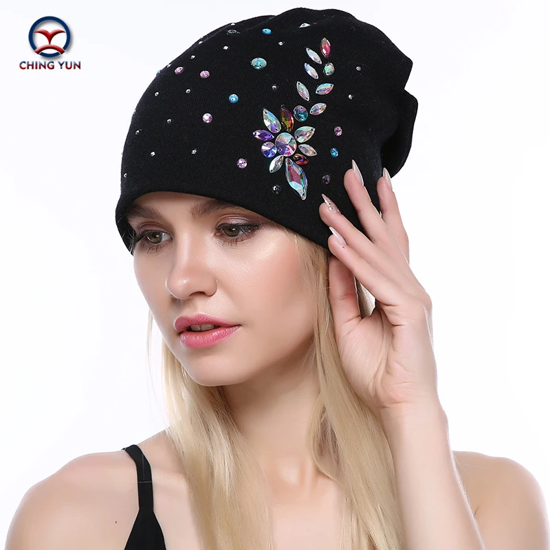 Ching Yun Women Cashmere Plete Hat
