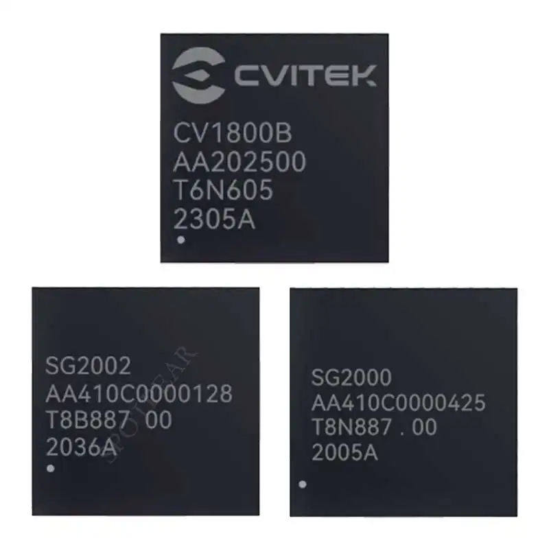 Chip CV1800B /SG2000 /SG2002 (nie všetky) 64 MB /256 MB /512 MB RISC-V pre mlieko-v-duo