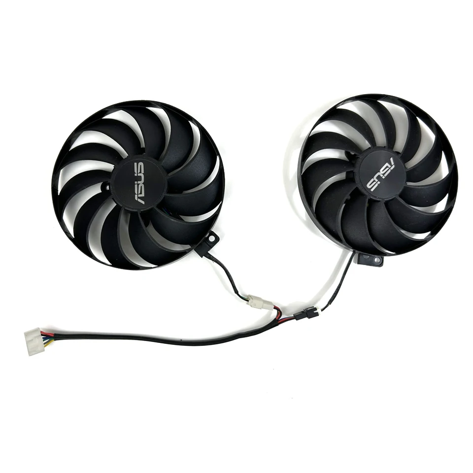 Chladenie 95 mm T129215su 6pin Graphics ventilátor pre Asus rog Strix GTX 1660S Super GTX 1650 Super GTX1650 Super GTX1660S Super Super