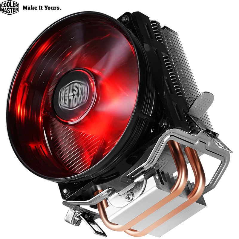 Chladiaca chladič T20 2 Tepelné potrubie CPU Cooler 3pin tiché chladenie LED ventilátor VENTION-chladený chladič pre LGA1700 1200 115x AM4 AM5