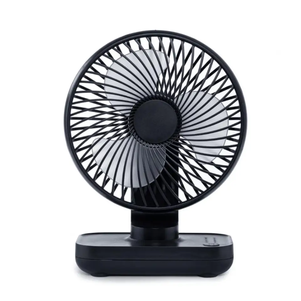 Chladiaci ventilátor 4-geary nastaviteľná pokojná prevádzka Malé oscilujúce stolové ventilátory Vonkajší nástroj