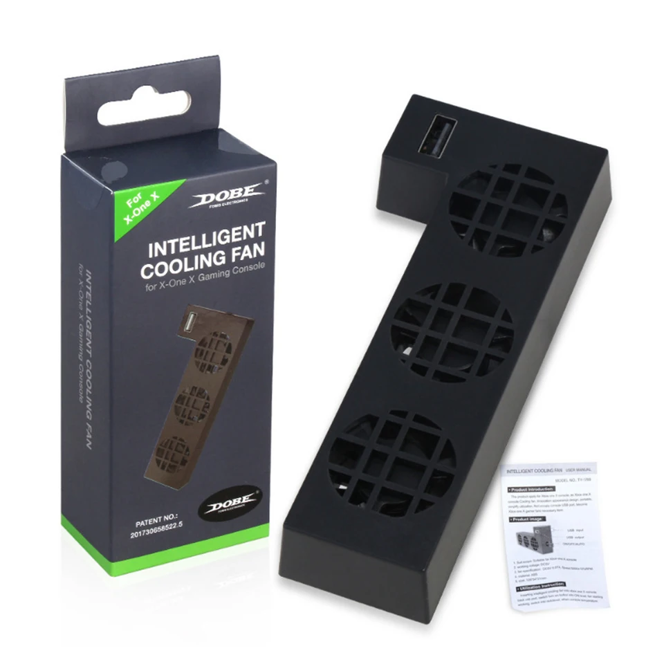 Chladiaci ventilátor pre ovládač konzoly Xbox One X Usb DC 5V Ventilátor chladničky Ventilador chladiaci ventilátor pre Xbox One X