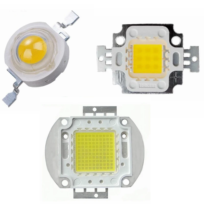 Chladné/studené biele svetlo 10000k/20000k/30000K 1W 3W 5W 10W 20W 30W 50W 100W High -Power LED žiarovka Epistar Chip Cob Integrovaná