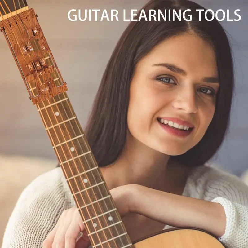 Chord Presser for Guitar Guitar Guitar Sturestors Learning Tool Easy -Application Appant Guitar Learning Aid Tool Accessories s grafom pre graf pre