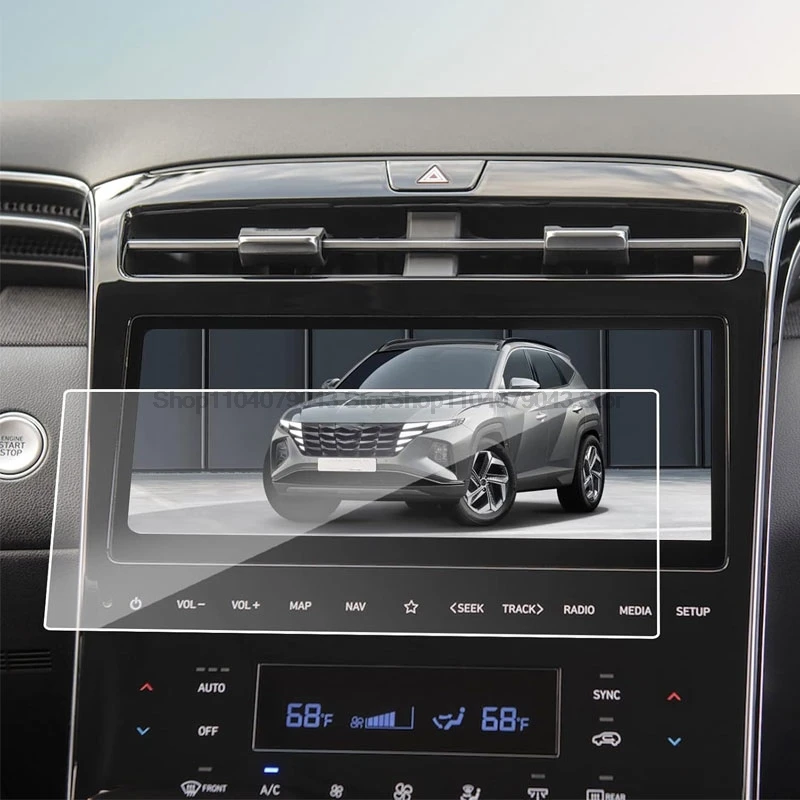 Chránič obrazovky s temperovaným skleneným skleneným chráničkou pre Hyundai Tucson NX4 2021-2023 10,25 palca 8 palcov GPS LCD navigačné dotykové príslušenstvo