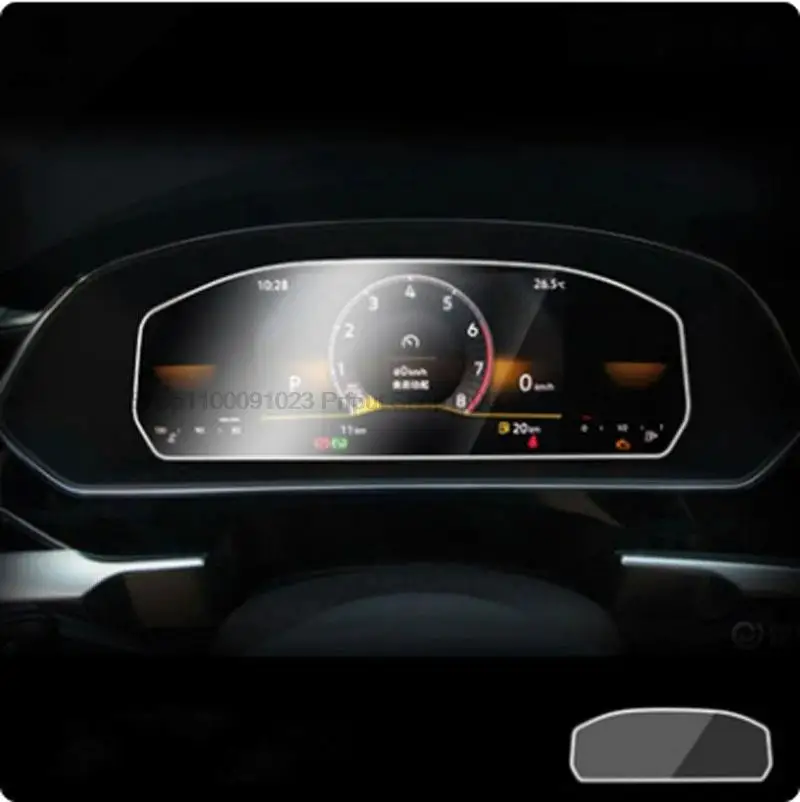 Chránič obrazovky Tempered Glass pre Volkswagen Taos 2022 8 palcový prístrojový prístroj